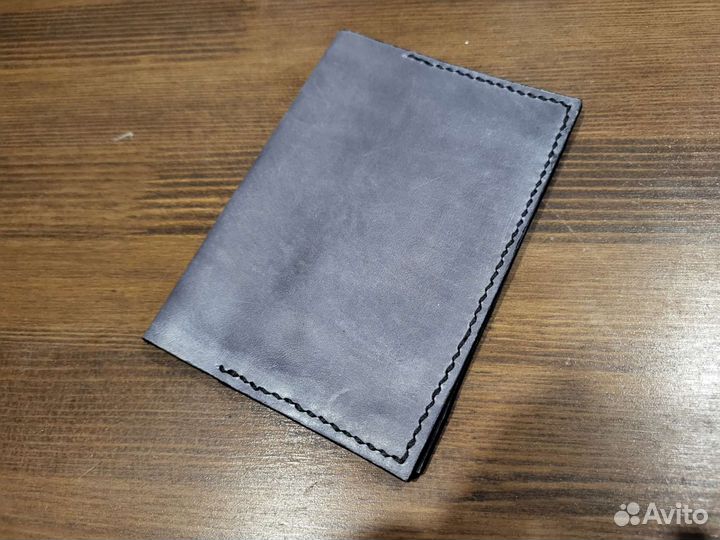 Обложка на паспорт натуральная кожа
