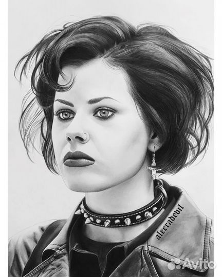 Реалистичные портреты с фото карандашом