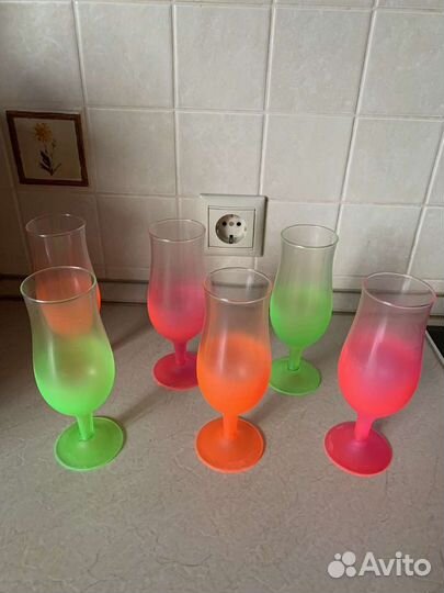 Яркие Новые фужеры для дачи