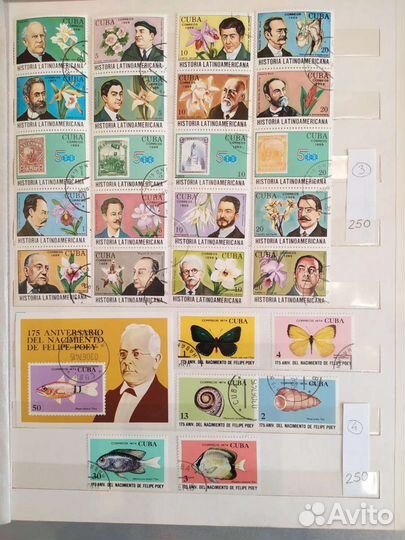Почтовые марки Куба флора и фауна
