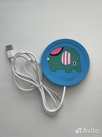 Подогреватель для геля и кружки USB слоник