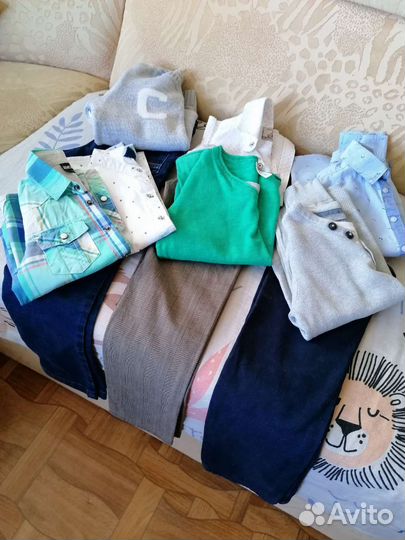 7-8 лет. Вещи пакетом на мальчика