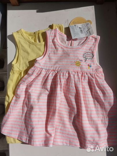 Набор новых платьев Waikiki 62-68 см 3-6 мес