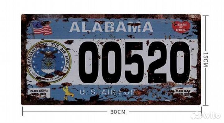 Сувенирный автономер Washington