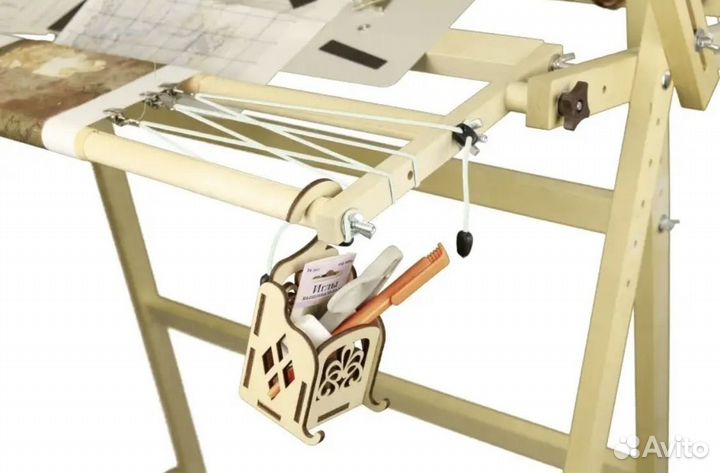 Стаканчик навесной, мусорничка, вышивка крестиком