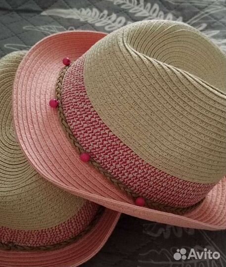 Шляпа для девочки 52см(новая)