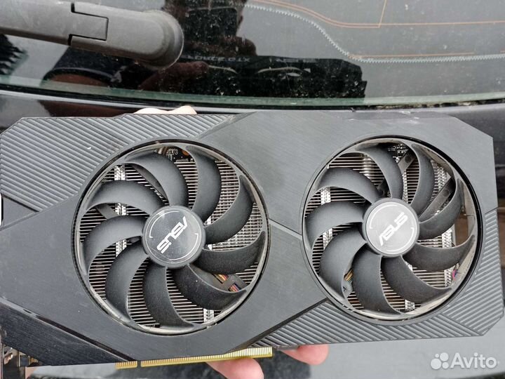 Видеокарта Asus dual gaming gtx1660 super 6gb
