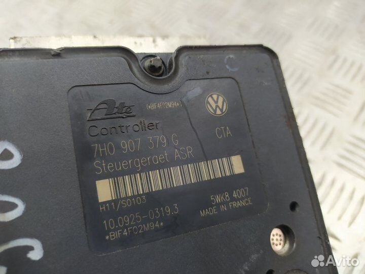 Б/У Блок ABS Европа 7H0907379G VAG