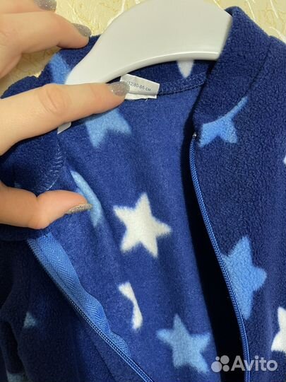 Комбинезон флисовый 80 детский