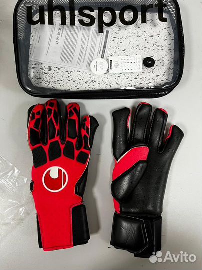 Вратарские перчатки Uhlsport hyperred (оргинал )