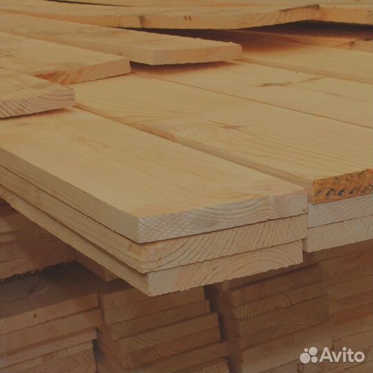 Доски лиственницы 55x135 мм, для качественного строительства