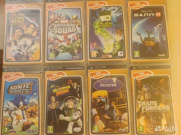 Игры на sony psp