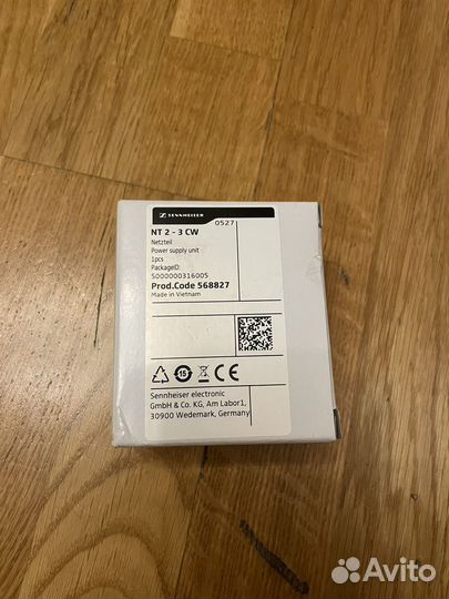 Блок питания sennheiser nt 2-3