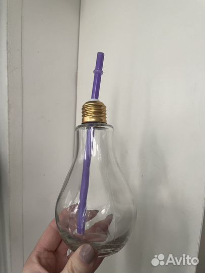 Стаканв форме лампочки