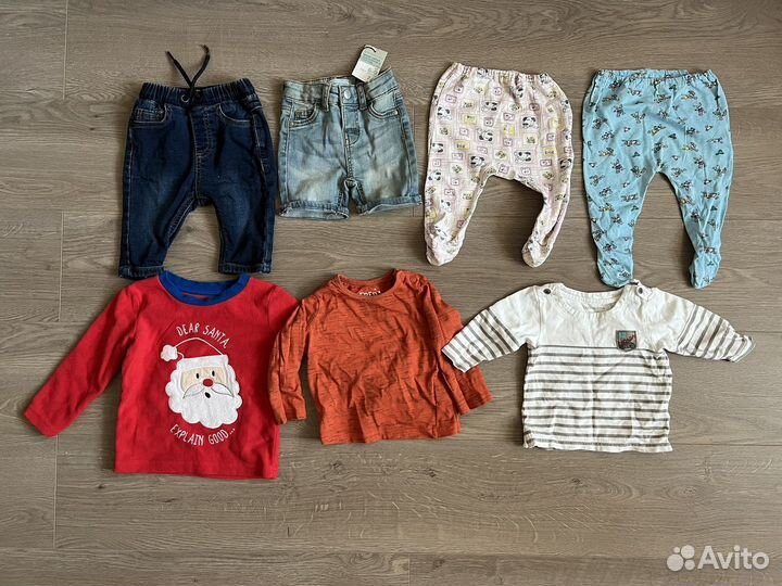 Детские вещи пакетом от 0 до года