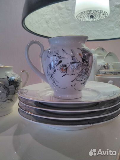 Сервиз чайный Лфз жемчужный