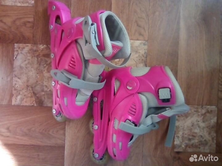 Детские раздвижные роликовые коньки 30-33р
