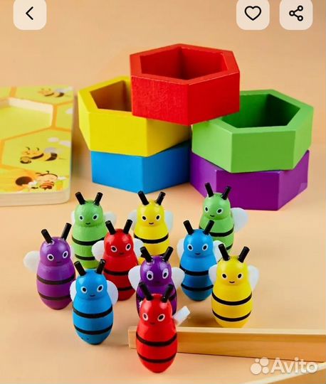 Развивающие деревянные игрушки