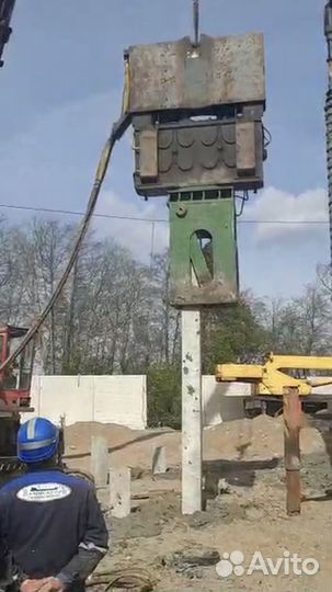 Погружение извлечение шпунта