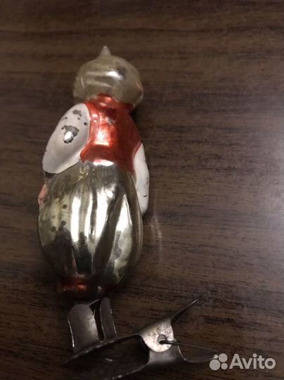 Елочные игрушки на прищепке