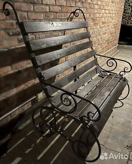 Скамья садовая