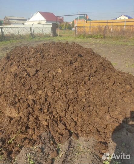 Навоз конский, перегной