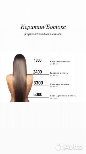 Кератиновое выпрямление