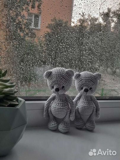 Мишки ручной работы