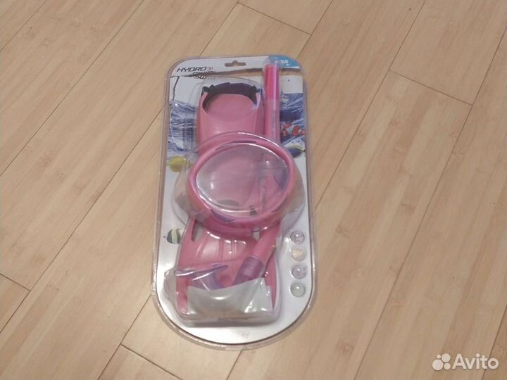 Маска и ласты детские