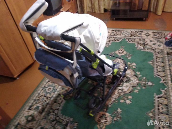 Коляска санки