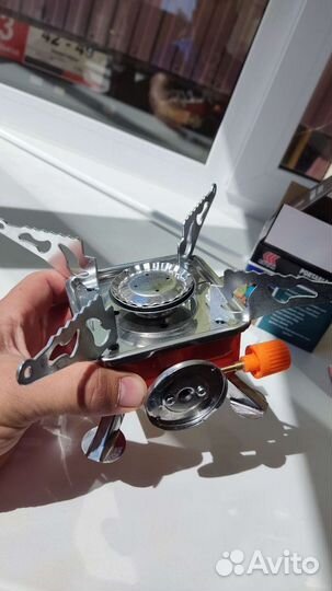 Газовая горелка, плитка, балон