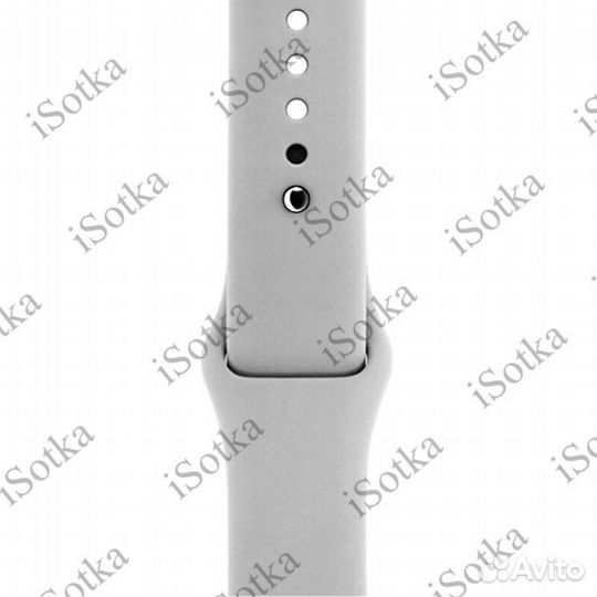 Ремешок силиконовый Watch Series 38mm/40mm/41mm (с
