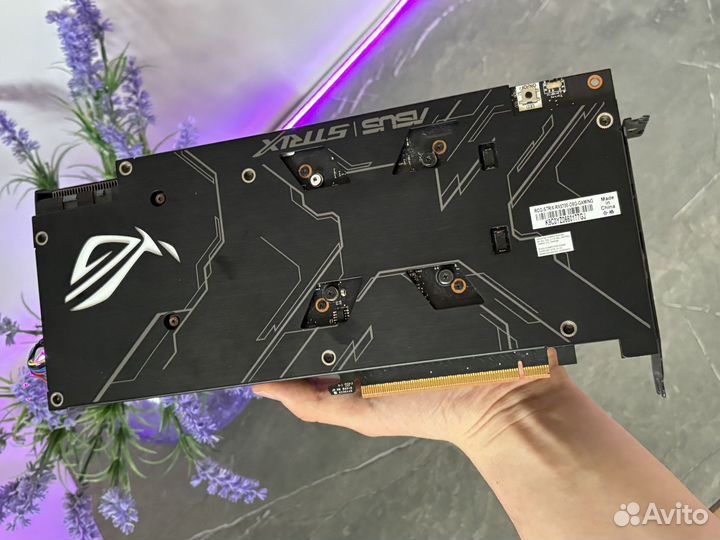 Видеокарта RX 5700XT Asus Rog Strix 8GB gddr6
