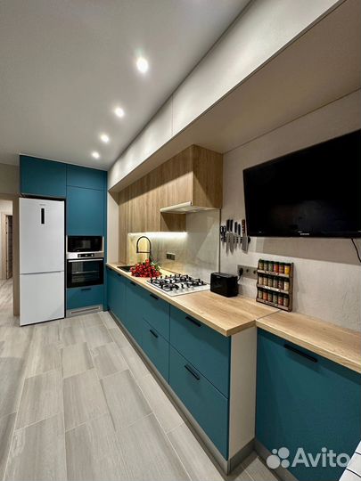 Прямая кухня на заказ. Производство в Челябинске