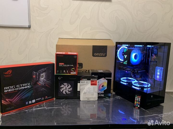 Игровой PC.i5 10400f/Asus RTX3060/16GB/SSD m2 500
