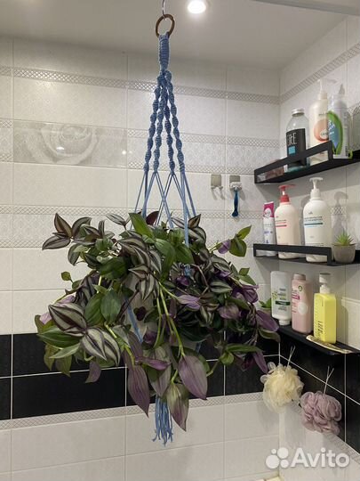 Подвес макраме для кашпо