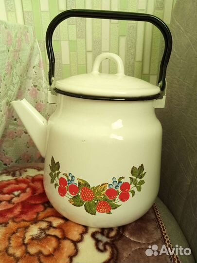 Чайник эмалированный
