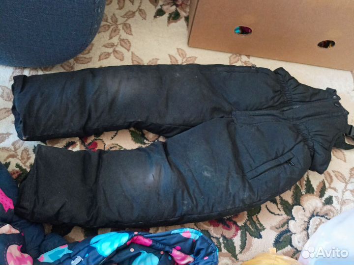 Комбинезон 116, куртка парка 98