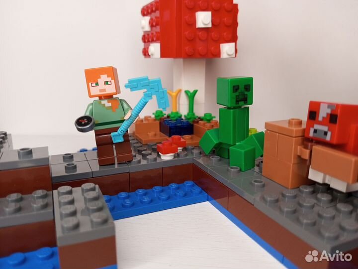 Lego Minecraft 21129 The Mushroom Island