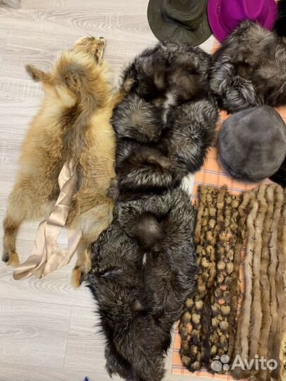 Меха чернобурка лиса меховые шапки норковые шапки