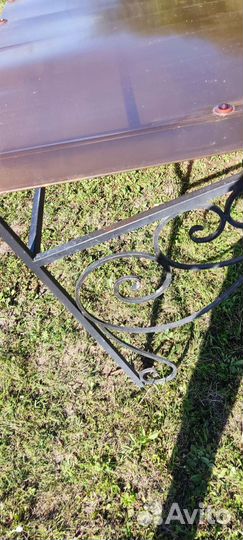 Дверь металлическая Б/у. Козырёк дверной