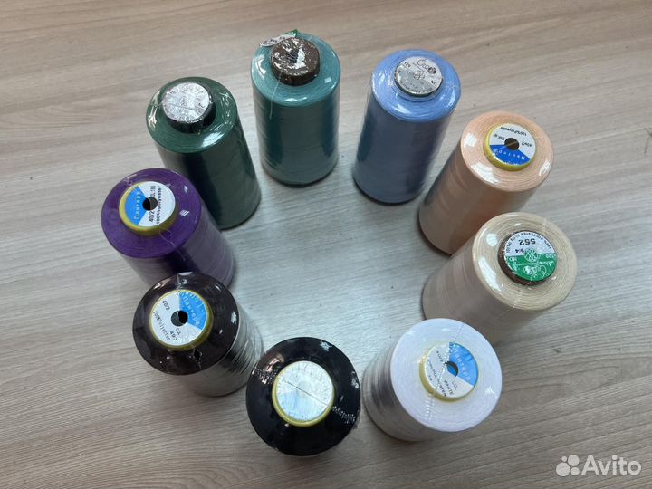 Нитки швейные полиэстер 40/2