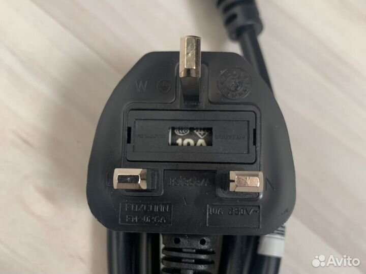 Сетевой шнур питания с защитой для пк