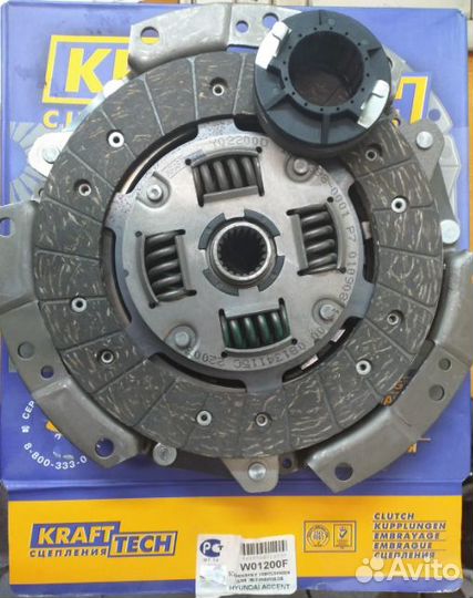 Сцепление Hyundai Accen Акцент 12/16кл W01200F
