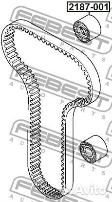 Ролик натяжителя ремня грм