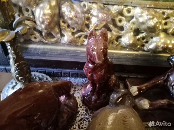 Статуэтки старая гжель