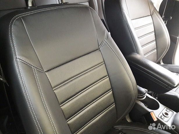 Чехлы Премиум Класса для Ford Mondeo 5 черные