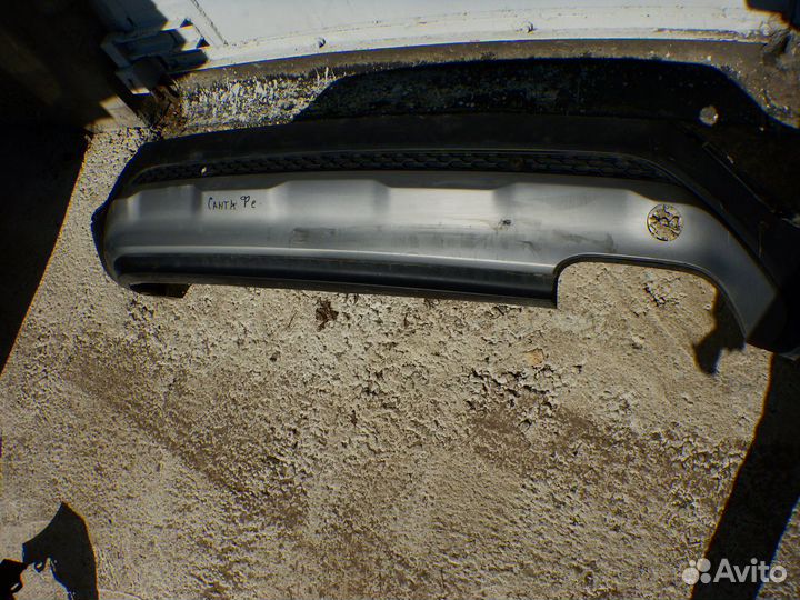 Юбка заднего бампера Hyundai Santa Fe 4