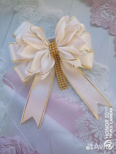 Бантики для девочек. Ручной работы