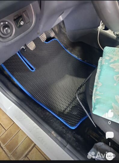 Эва коврики renault logan